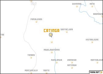 map of Catinga