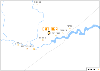 map of Catinga