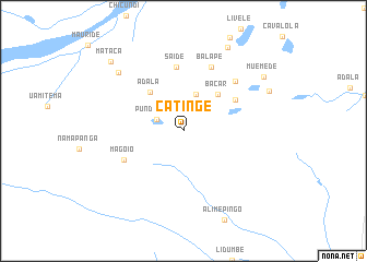 map of Catinge