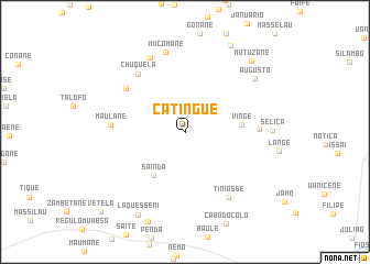 map of Catingue