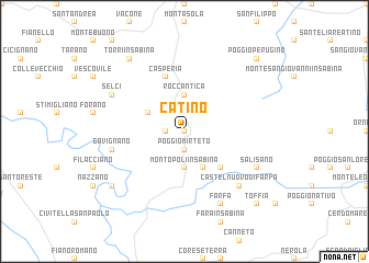 map of Catino