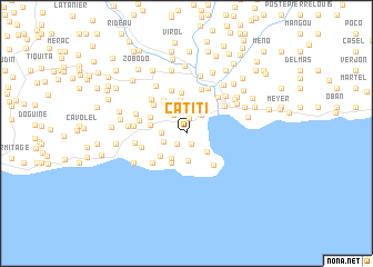 map of Ca Titi