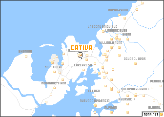 map of Cativá