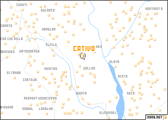 map of Cativo