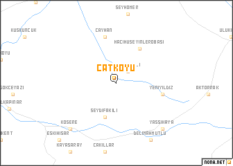 map of Çatköyü