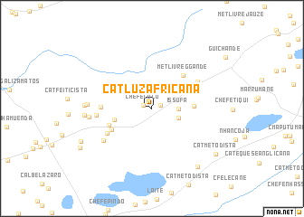 map of Cat. Luz Africana