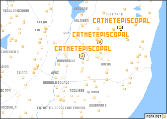 map of Cat. Met. Episcopal