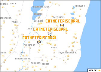 map of Cat. Met. Episcopal