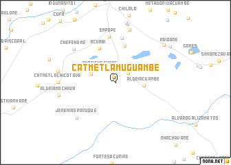 map of Cat. Met. L. A. Muguambe