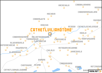 map of Cat Met. L. Viliamo Tome