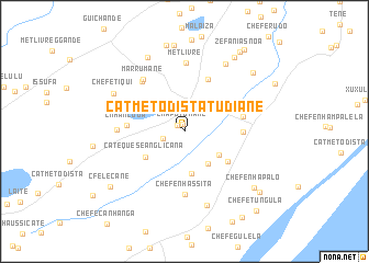 map of Cat. Metodista Tudiane
