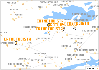 map of Cat. Metodista