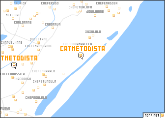 map of Cat. Metodista