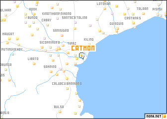 map of Catmon