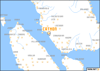 map of Catmon