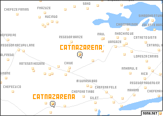 map of Cat. Nazarena