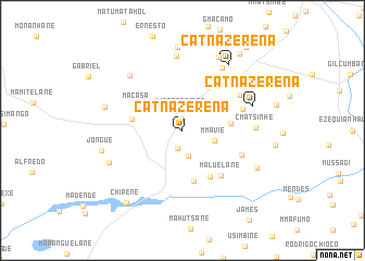 map of Cat. Nazerena