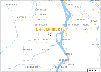 map of Catocan Norte