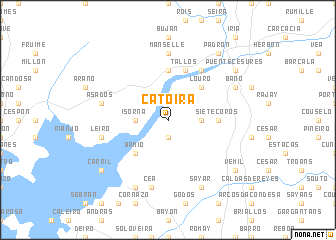 map of Catoira