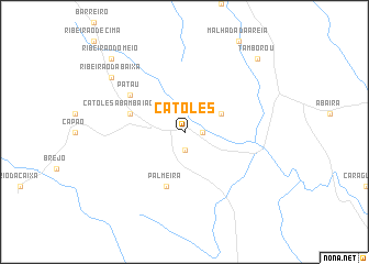 map of Catolés