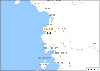 map of Catol