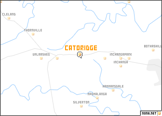 map of Cato Ridge