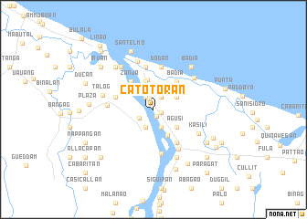 map of Catotoran