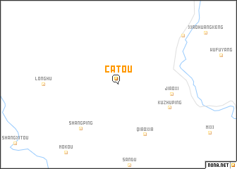 map of Catou