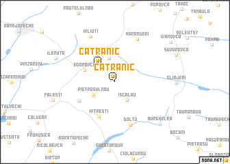 map of Catranîc