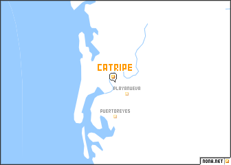 map of Catripe