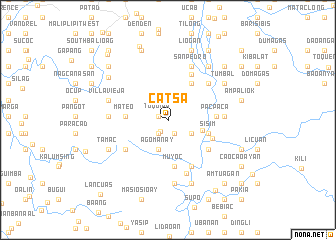 map of Catsa