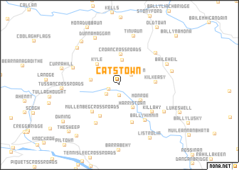 map of Catstown