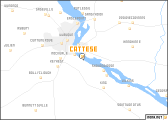 map of Cattese
