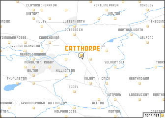 map of Catthorpe