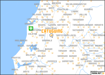 map of Catuguing