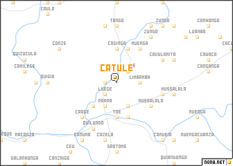 map of Catule