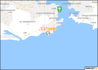 map of Catumbi