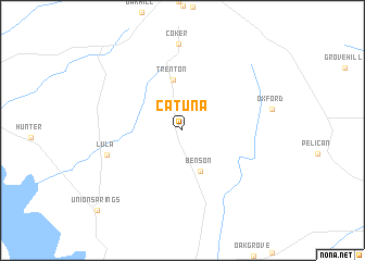 map of Catuna