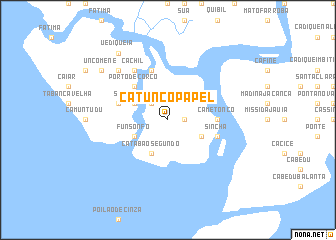map of Catunco Papel