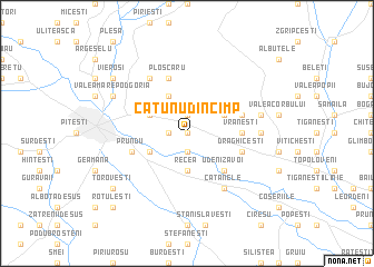 map of Cătunu din Cîmp