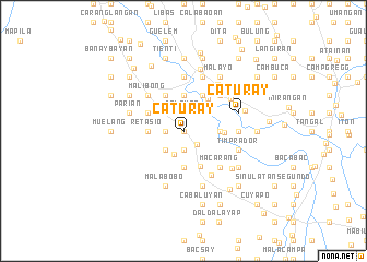 map of Caturay