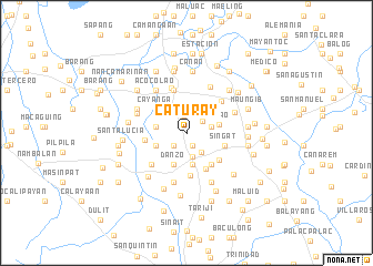 map of Caturay