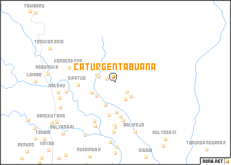 map of Caturgentabuana