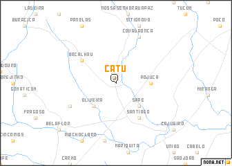 map of Catu