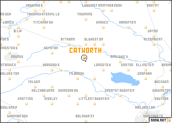 map of Catworth