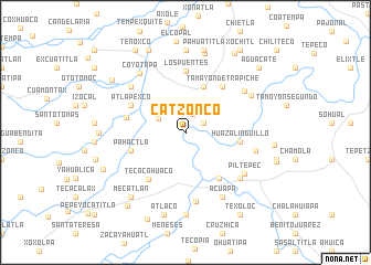 map of Catzonco