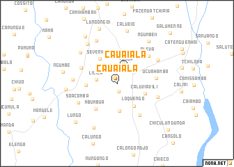 map of Cauaiala
