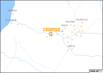 map of Cauango