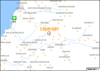 map of Cauayuay
