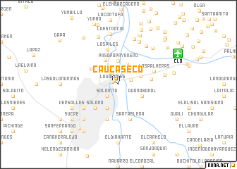 map of Caucaseco